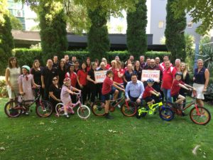 Building bikes for charity Team Building on the Gold Coast
